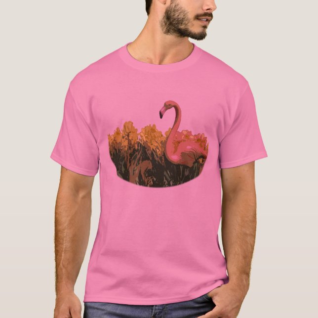 Pink Flamingo T-Shirt (Front)