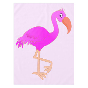 Pink Flamingo Tablecloth