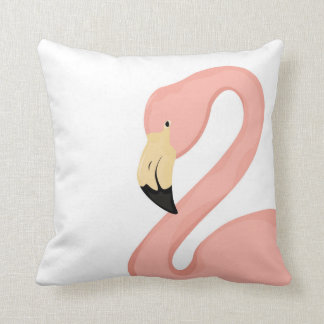 Pink Flamingo Throw Pillow