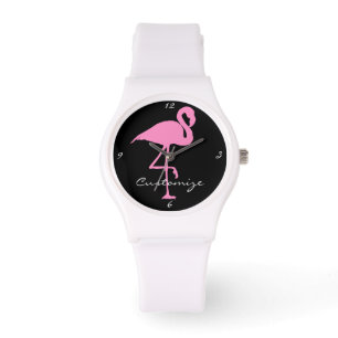 Pink Flamingo Thunder_Cove Classic Watch