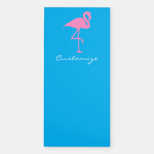 Pink Flamingo Thunder_Cove Magnetic Notepad