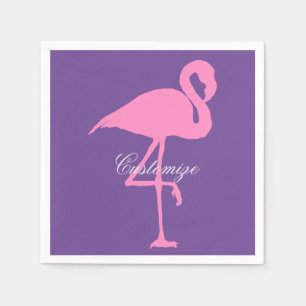 Pink Flamingo Thunder_Cove Napkins