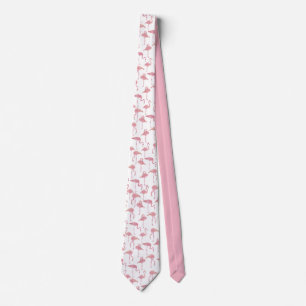 Pink Flamingo Tie