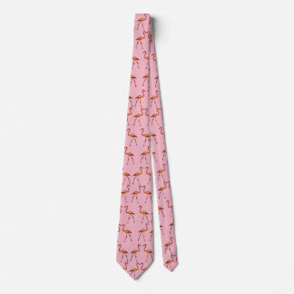 Pink Flamingo Tie