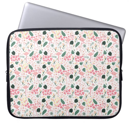 Pink Flamingo Tropical Laptop Sleeve Case