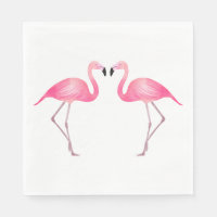 Pink Flamingo Tropical Wedding Bridal Shower Luau