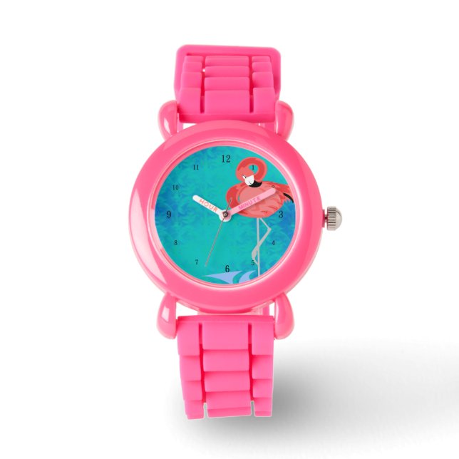 Pink Flamingo Watch (Front)