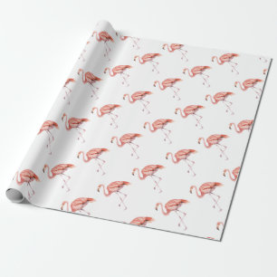 Pink Flamingo Wrapping Paper