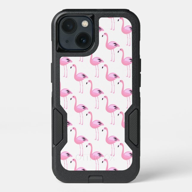 Pink Flamingos 2 Otterbox iPhone Case (Back)