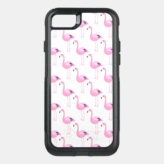 Pink Flamingos 2 Otterbox iPhone Case (Back)