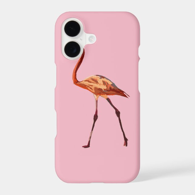 Pink Flamingos Apple iPhone 7, Barely There Case (Back)