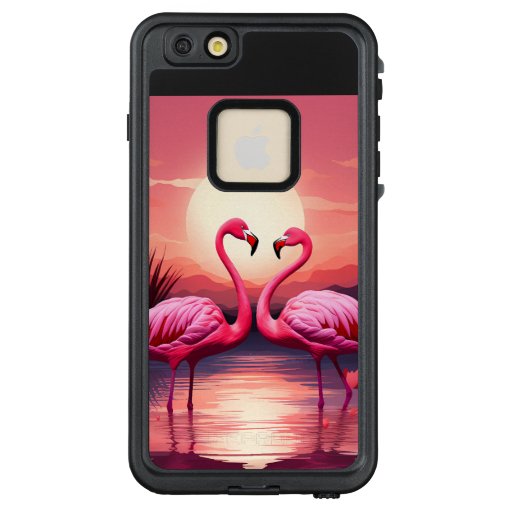 Pink Flamingos at Sunset LifeProof FRĒ iPhone 6/6s Plus Case