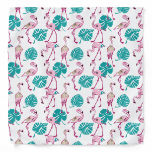 Pink Flamingos Bandana