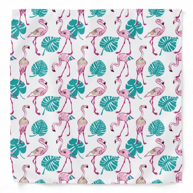 Pink Flamingos Bandana (Front)