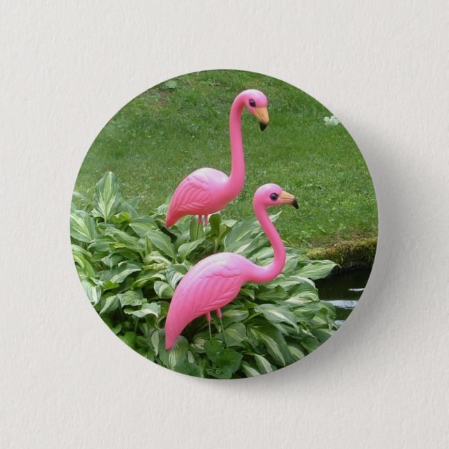 PINK FLAMINGOS button (Front)