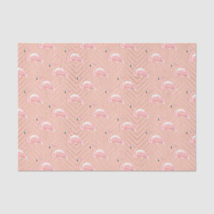 Pink Flamingos (Design 13 Pink Series) Tissue Paper