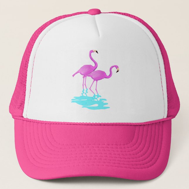 Pink Flamingos Hat (Front)