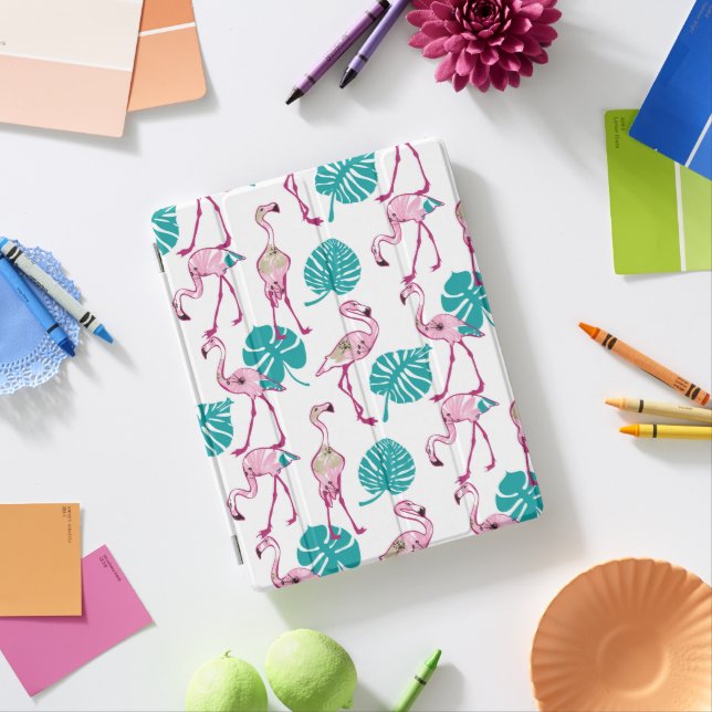 Pink Flamingos iPad Smart Cover (In Situ)