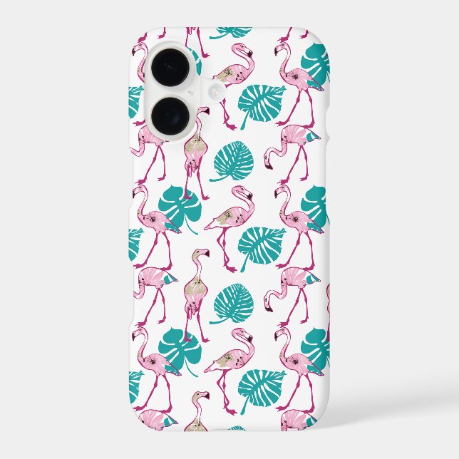 Pink Flamingos Iphone Case (Back)