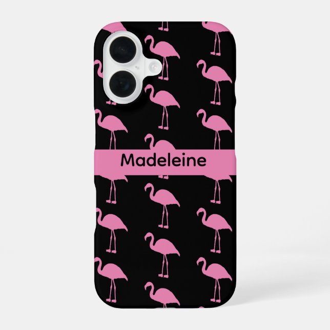 Pink Flamingos iPhone Case (Back)