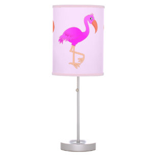Pink Flamingos Lamp