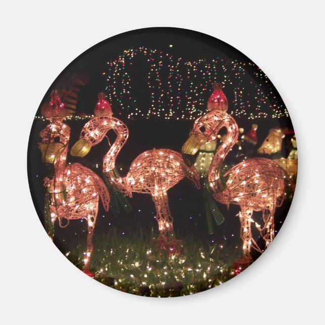 Pink Flamingo's Magnet (Front)