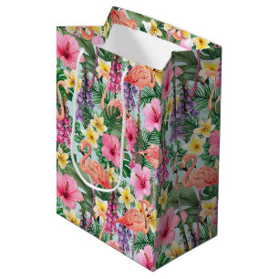 Pink Flamingos  Medium Gift Bag