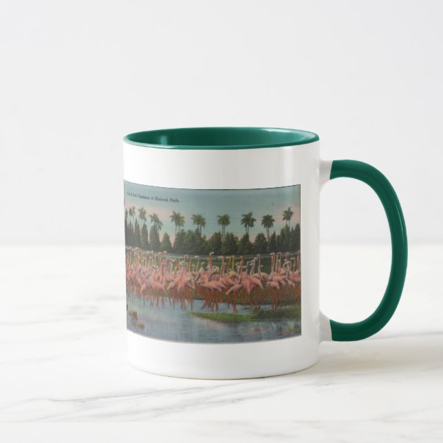 PINK FLAMINGOS mug (Right)