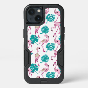 Pink Flamingos iPhone 13 Case