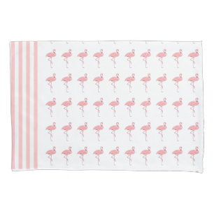 Pink Flamingos Pillow Case