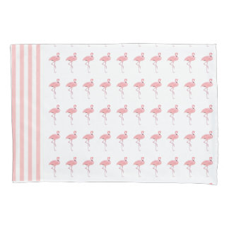 Pink Flamingos Pillow Case