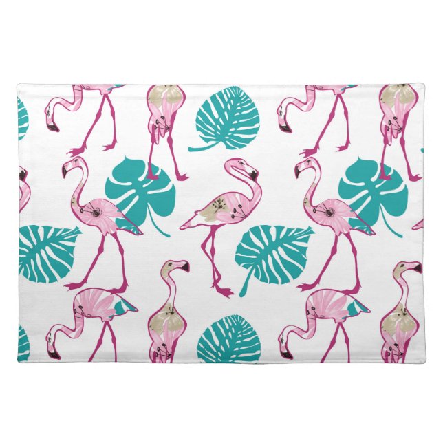 Pink Flamingos Placemat (Front)
