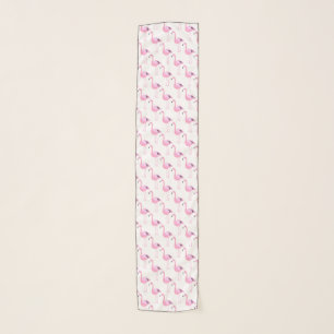 Pink Flamingos Scarf