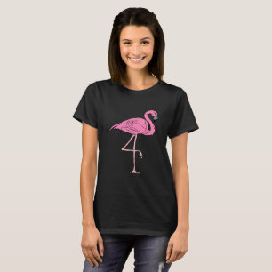 Pink Flamingos standing 3 T-Shirt