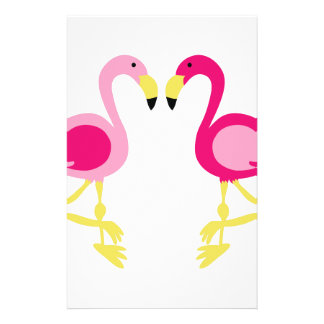 Pink Flamingo Stationery | Zazzle