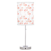 Pink Flamingos Table Lamp (Back)