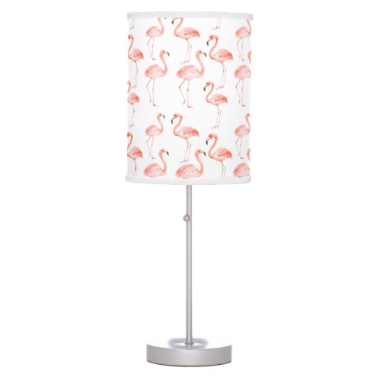 Pink Flamingos Table Lamp (Front)
