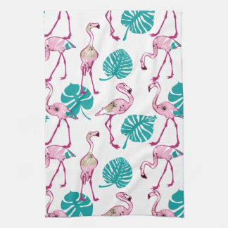 Pink Flamingos Towel