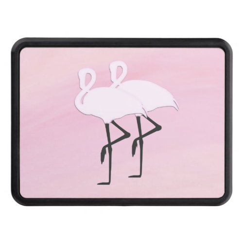 Pink Flamingos Trailer Hitch Cover