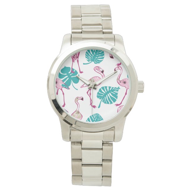 Pink Flamingos Watch (Front)