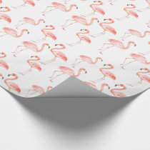 Pink Flamingos Wrapping Paper