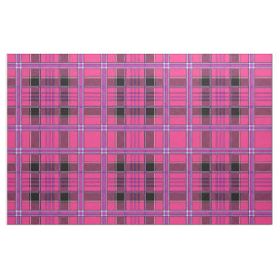 Pink Flannel Pattern Fabric
