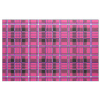 Pink Flannel Pattern Fabric