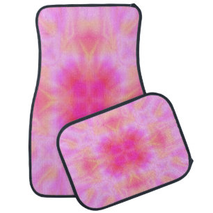 Pink Flare Car Floor Mat
