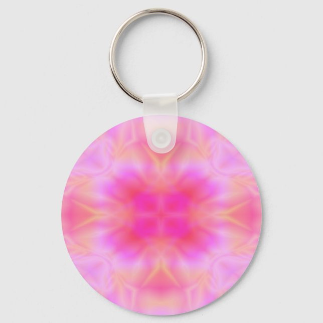 Pink Flare Keychain (Front)