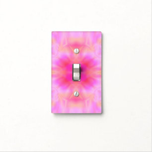 Pink Flare Light Switch Cover