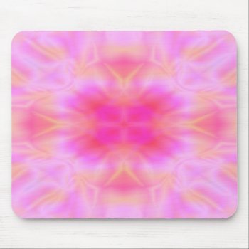 Pink Flare Mouse Pad by CBgreetingsndesigns at Zazzle