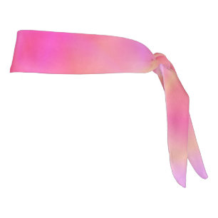 Pink Flare Tie Headband