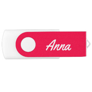 pink flash drive