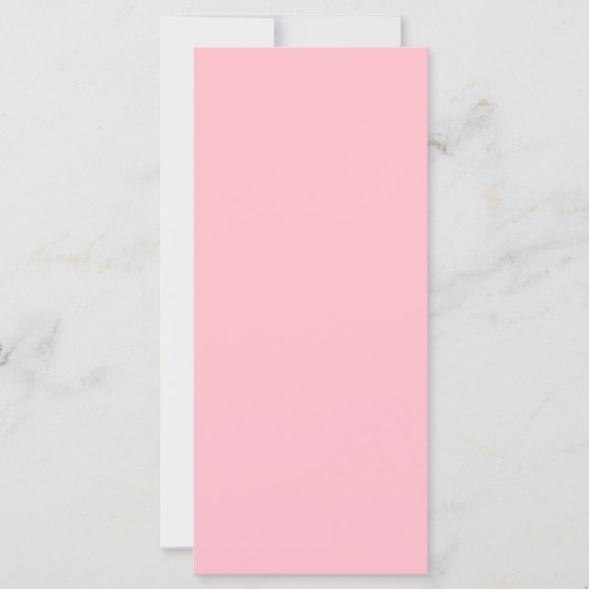 Pink Flat Card (Front)